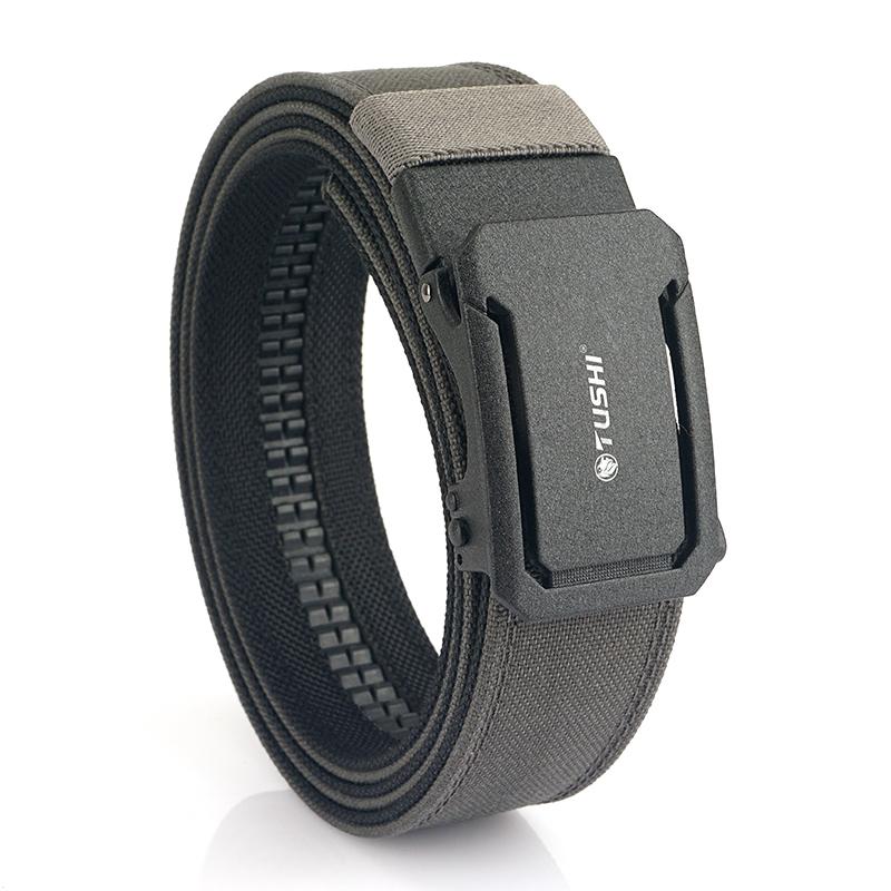 Тактический нейлоновый пояс Hssee для мужчин и женщин, уличный, с металлической автоматической пряжкой, прочный, повседневный 120cm