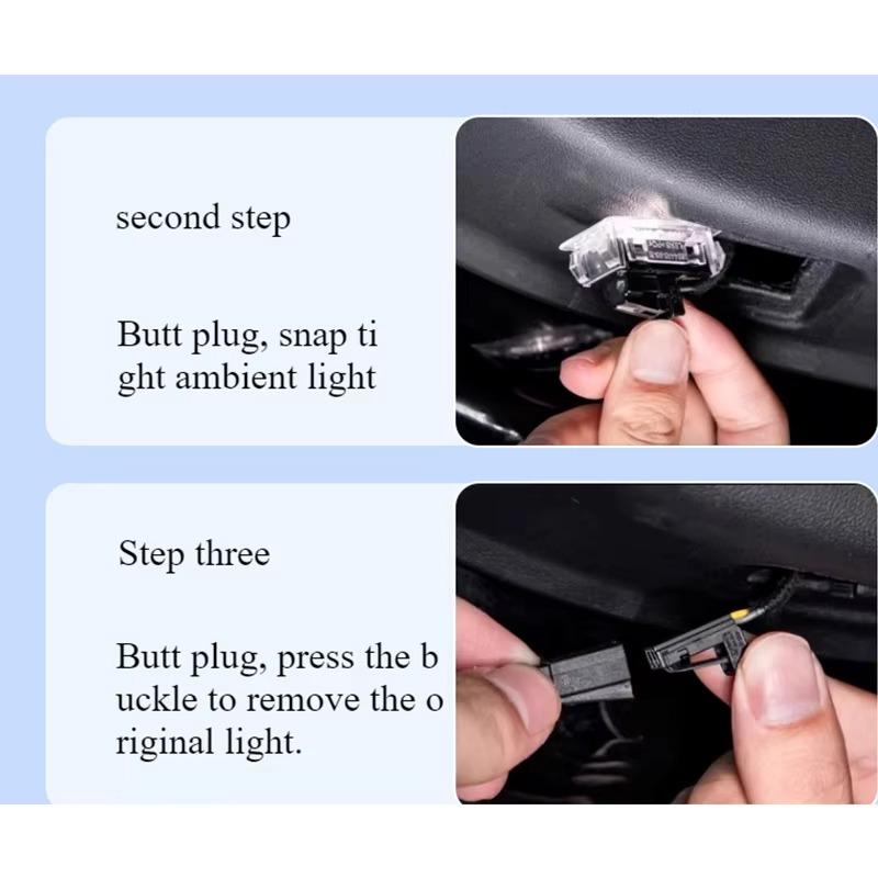 LED Projector Puddle Lights For Tesla Model 3 highland LED Ultra-Bright Welcome Light 3D Laser Ghost Shadow Light Model Y 2025