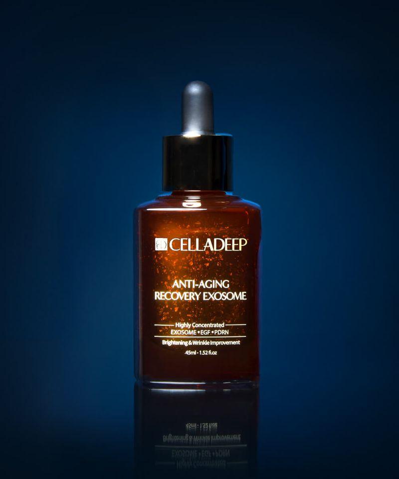 Celladeep PDRN Exosome EGF Elasticity & Wrinkle Improvement Anti-Aging Ampoule