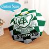 Custom Name Green Shield America Design Umbrella Folding Umbrella, Automatic Umbrella - 8-Frame for Travel, Casual Lightweight Personalized Gifts