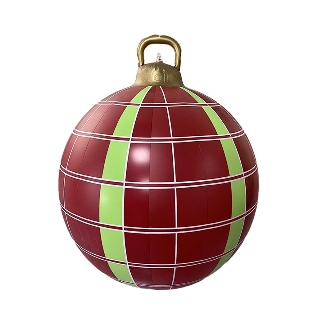 Eco-friendly PVC Inflatable Christmas Ball for Indoor & Outdoor Festive Decoration