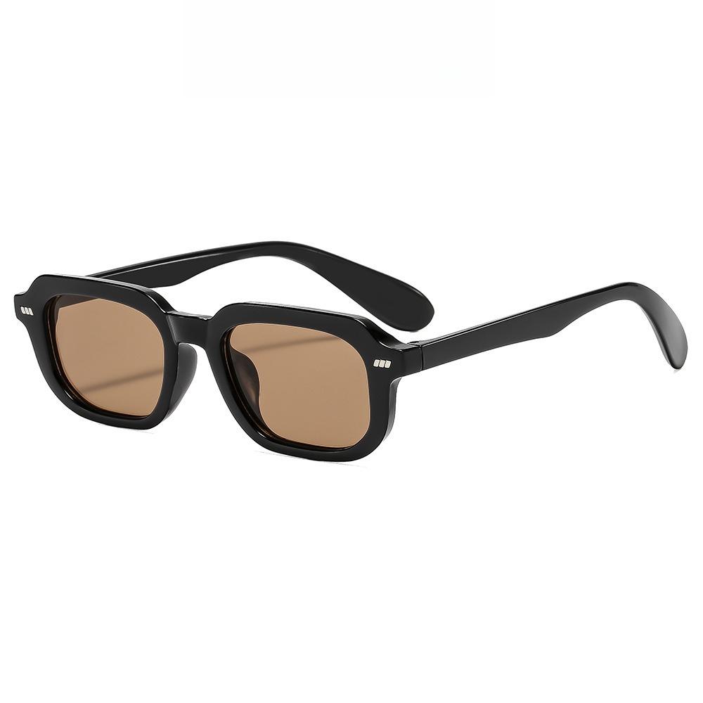 Small Square Computer Glasses Anti Blue Light Blocking Sunglasses for Women Men Zero-power Eyewear Frame Outdoor