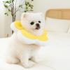 Dog Cat Waterproof Neck Collar Flower M