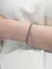 Harang Hr 11B_Silver Twist Bangle Bracelet