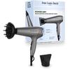 Haartrockner - - Power Dry - Diffusor - 3 Temperaturen - 2400 W - Grau