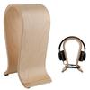 Suporte Universal em Forma de U de Madeira para Fones de Ouvido Suporte de Mesa para Headset Prateleira Exibição Cabide Suporte para Fones de Ouvido