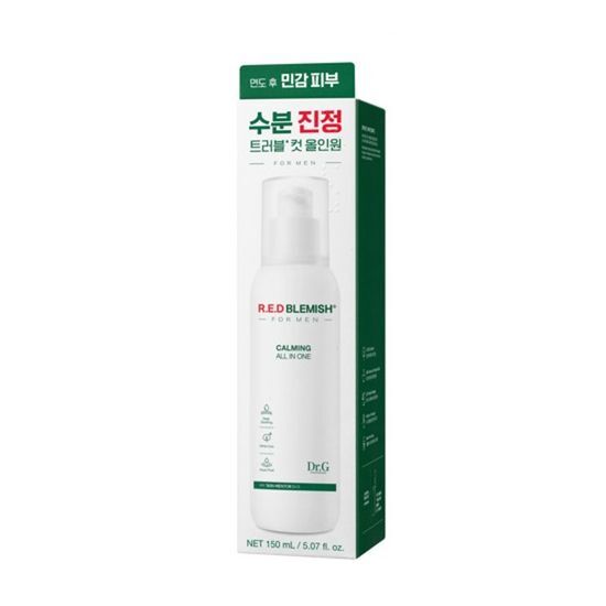 Dr.G Red Blemish for Men Soothing All-in-One 150ml (2 types) (Single/Free Gift)