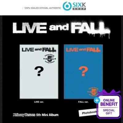 5nd Mini Album [LIVE and FALL] Random (+Online Benefit)