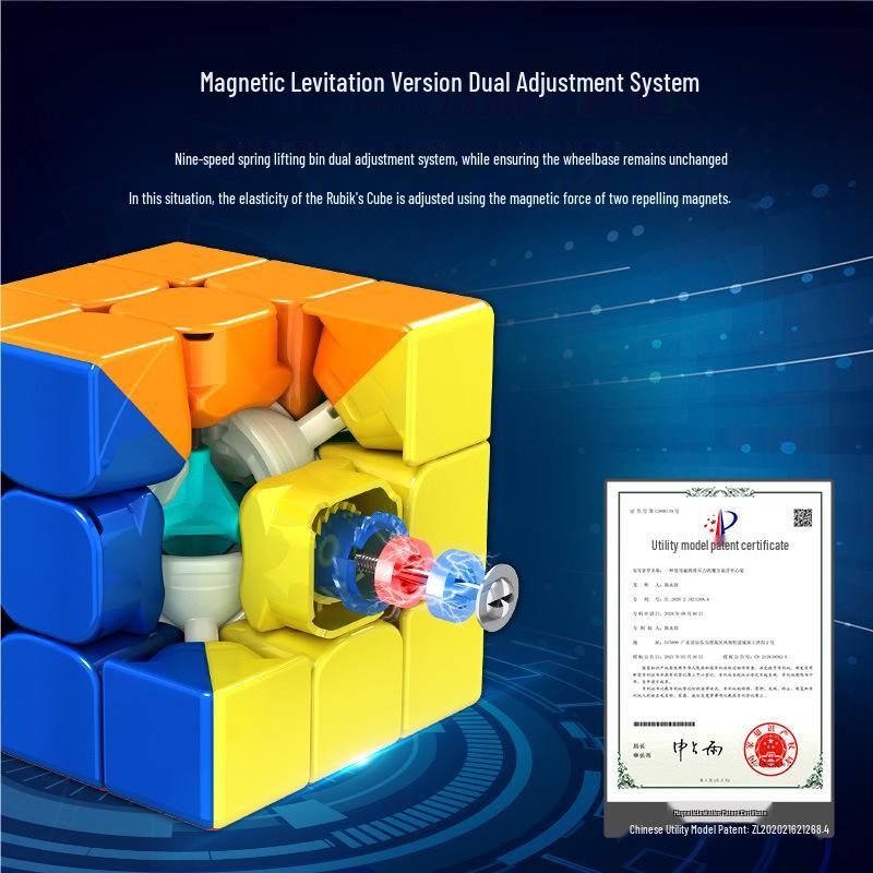 Magic Domain RS3M2020 Magnetic Levitation Speed Cube for High-End Competition Practice