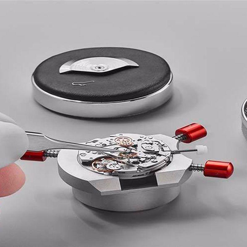 Watch Jewelry Case Movement Casing Cushion Pad Holder Watchmaker Repair Tool