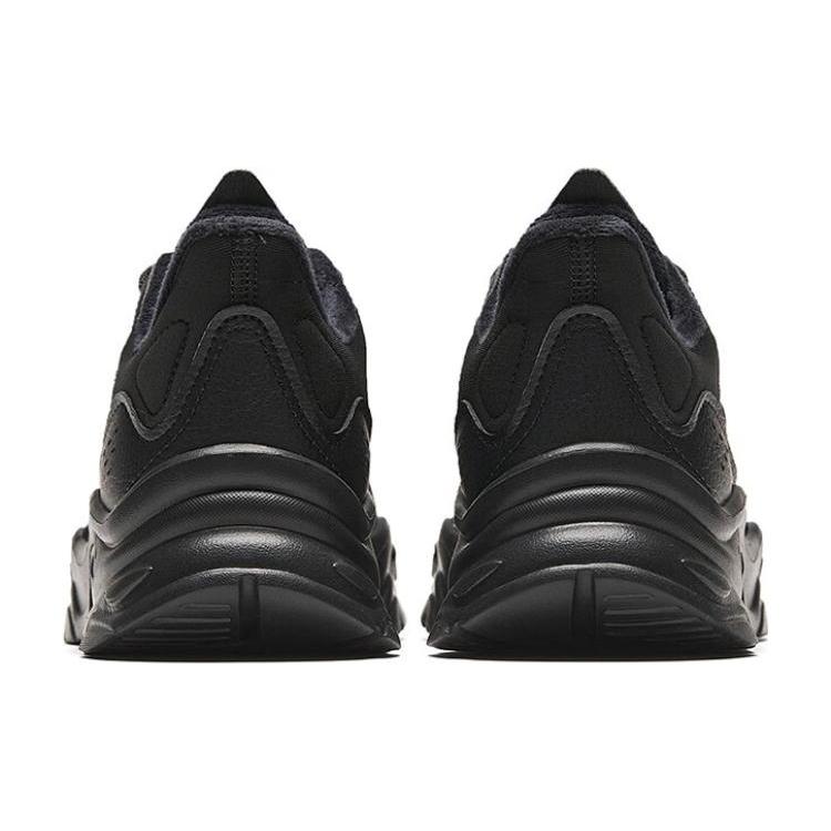 New Anta Little Millennium Anti Slip Wear Resistant Low Top Casual Shoes Women's Black 922348826-5