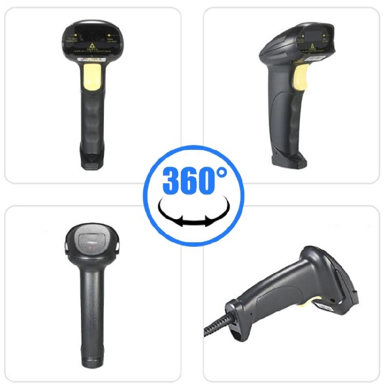Corded Barcode Scanner Corded Handheld Barcode Reader for Smartphone Reader Barcode Recognition Scanner Accessories