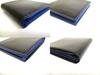 Authentic Salvatore Ferragamo Black Blue Leather Bifold Bill Wallet #b022  Open box
