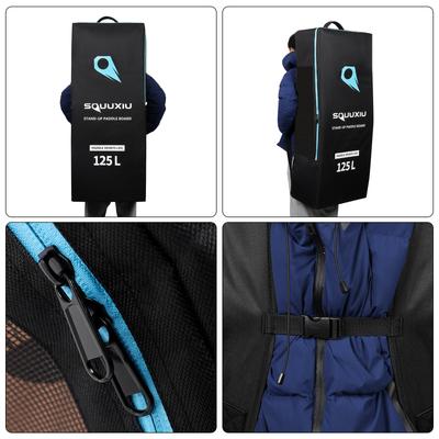 125L oppblåsbar Paddleboard Bag SUP Board Bag Surfebrettryggsekk Stand Up Board Skulderryggsekk