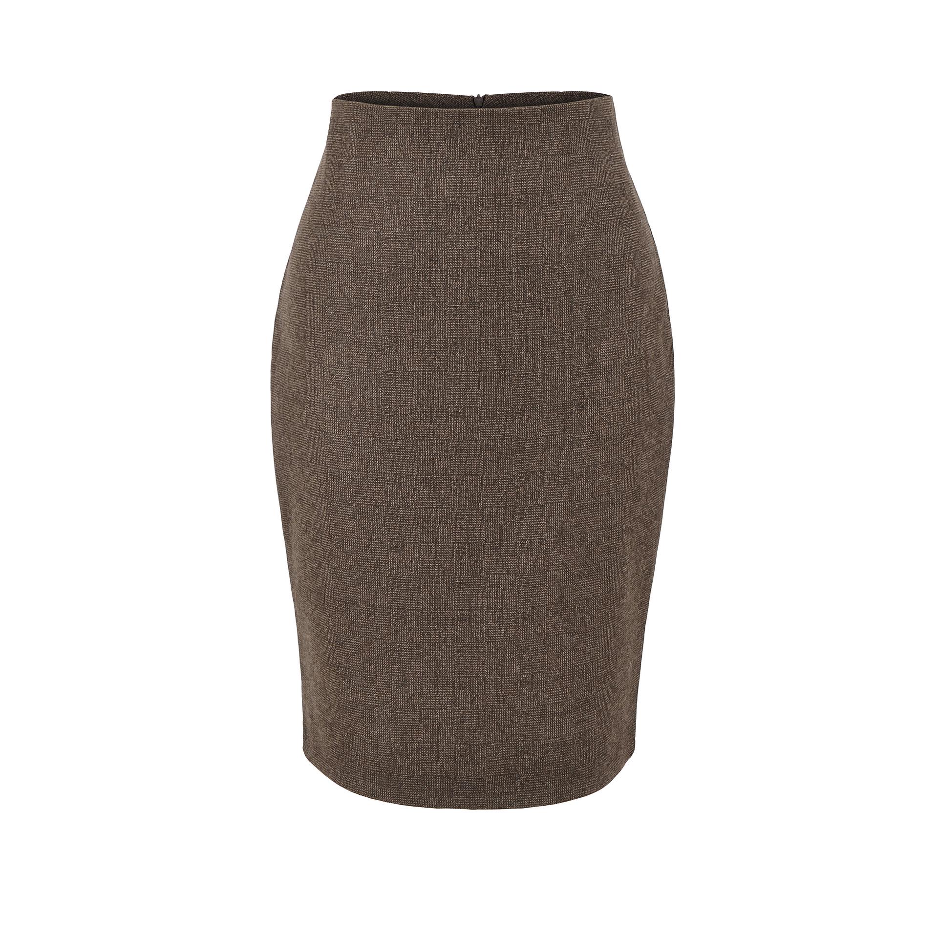 

Sophisticated Women s Two-Piece Set: 2025 Autumn Blazer & High-Waisted Skirt Small