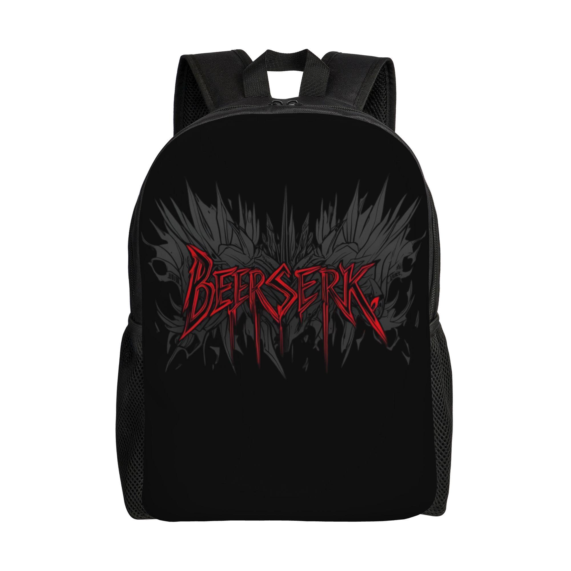 B-Berserkes Laptop Rugzak Mannen Vrouwen Casual Boekentas voor School College Studenten Dark Fantasy Tas One Size