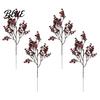 Durable Faux Plant Accents for Home Realistic Artificial Flowers Autumn Decoration Silk Floral Themed Interior Ornaments Branches Halloween