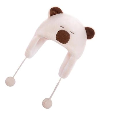 Premium Short Plush Winter Caps With Protective Ear Cover Animal  Suitable For Sports Casual And Home Use