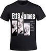 Etta James The Best of Etta James Grafik-T-Shirts für Herren Rundhals Schwarz