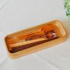 Takemi Wooden Chopsticks Stylish Set of 5 for Made from Materials - Chopsticks, Pairs, Non-Slip, 22.5cm, Guests, Eco-Friendly (Boxwood)