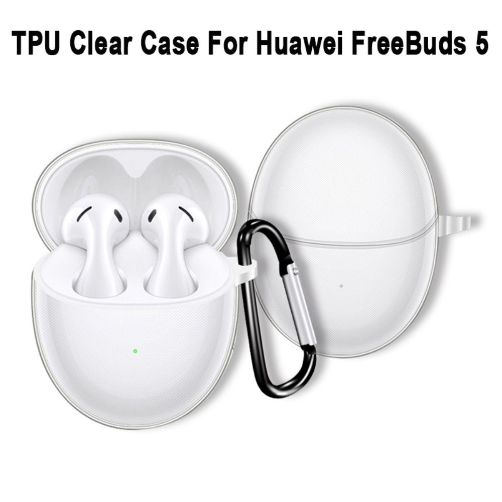

Защитный чехол из ТПУ, новый прозрачный чехол для Huawei FreeBuds 5