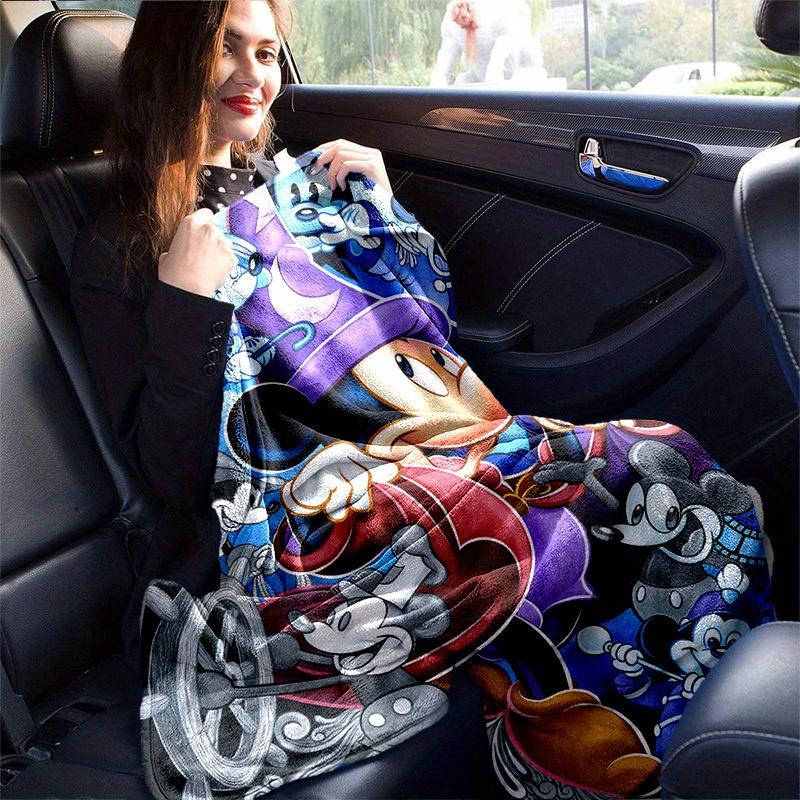 1pc. Cartoon Mickey Mouse Blanket, Seasonal Home Decor Gift for Friends and Family, Soft Throw Blanket for Couch, Bed, or Car, Perfect for A