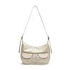 2025 new bag women's niche design Sen Meng women's bag autumn and winter retro feeling foreign tote bag shoulder messenger bag