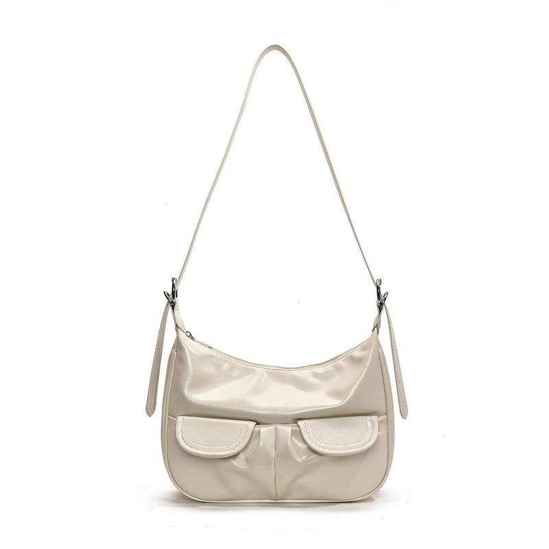 2025 new bag women's niche design Sen Meng women's bag autumn and winter retro feeling foreign tote bag shoulder messenger bag