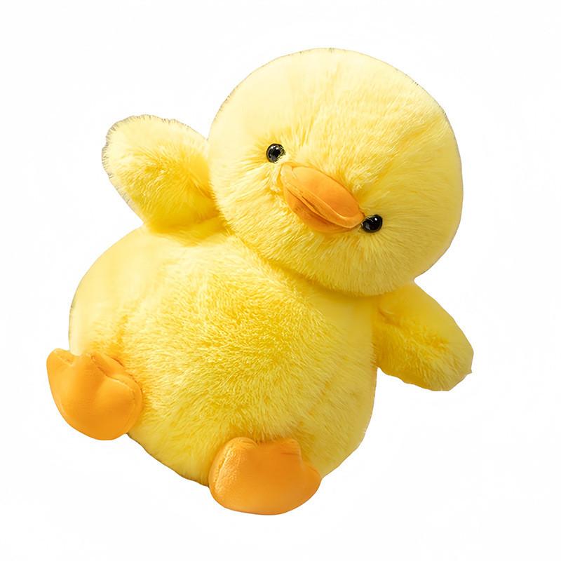 Plush Cuddly Long Duck Toy Charming Yellow Duckling Perfect For Childrens Gift Birthday