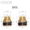 2PCS Water Butt Water Tank Tap Buckets Connector Watering Equipment Water Storage Rain Barrels Brass Tap Click-Lock Fitting