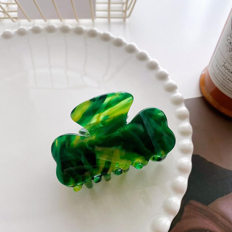 

Hair Classic Acetate Grasp Clip With Contemporary Designs Perfect For Womens Accessories Hair Green Blue