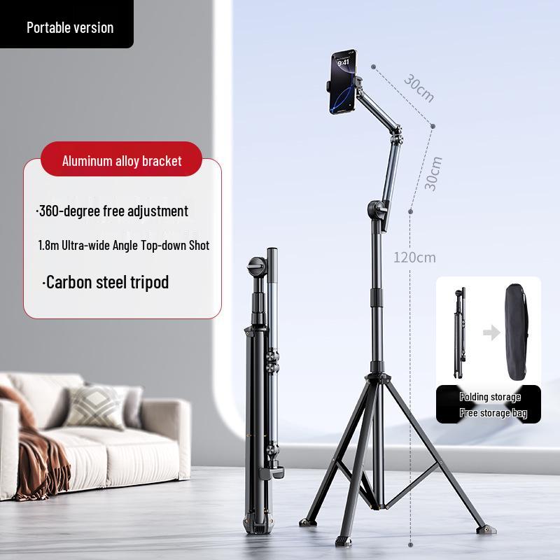 

Xiao Tian 2026 Mobile Phone Shooting Boom Arm - 360° Desktop & Outdoor Video & Live Streaming Stand