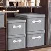 Foldable Cotton Linen Storage Box