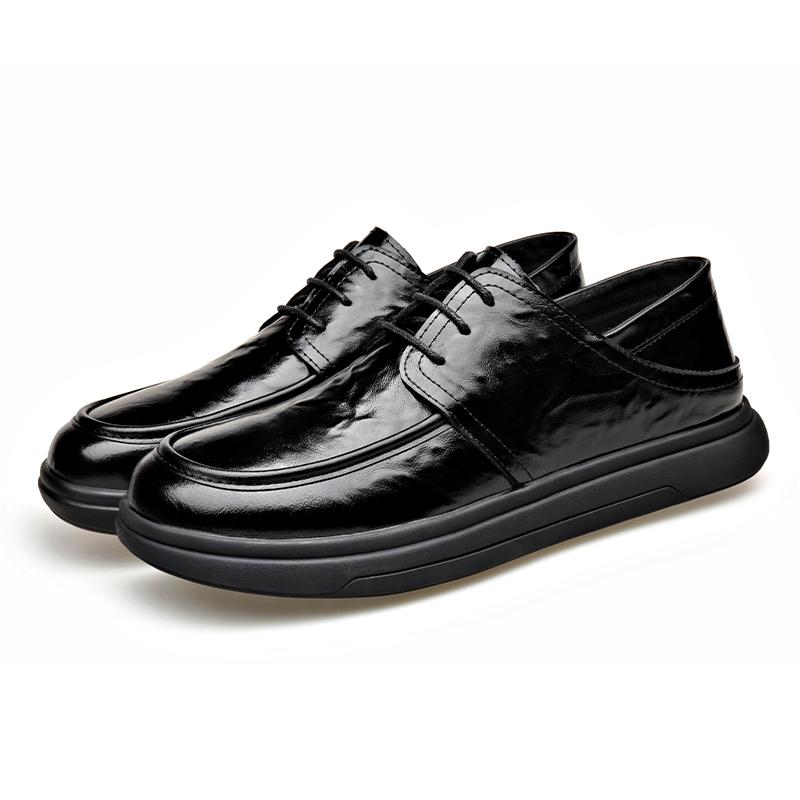 Fashion Sneakers Mens Dress Shoes Retro Male Leather Business Male Baroque Shoes Casual Outdoor Mens Oxford Footwear