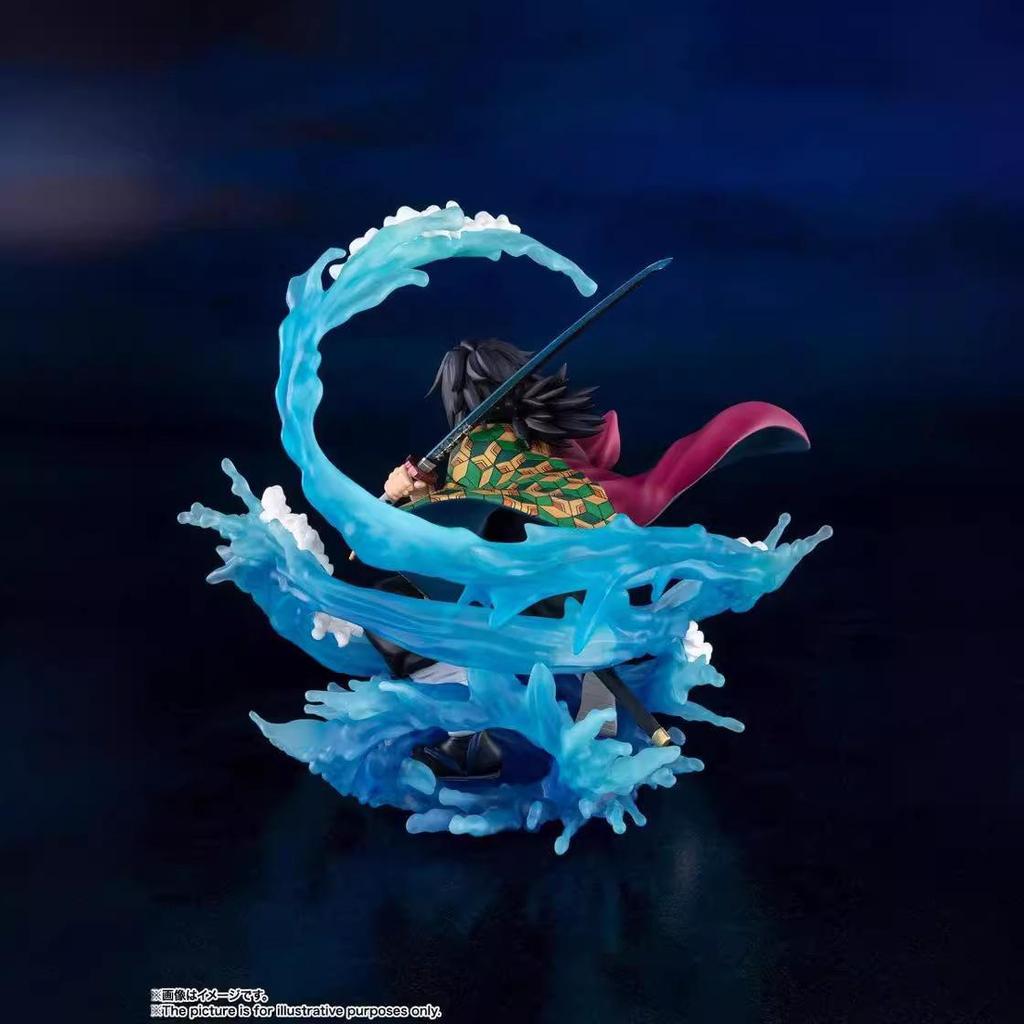 Anime Peripheral Ghost Slayer Blade ZERO Tomioka Yoshiyoshi Water Breathing Model 17cm
