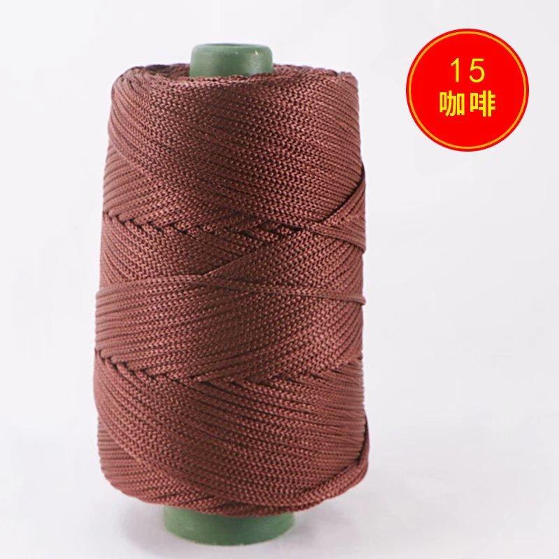 1Pcs 200g Light Body Silk, Hemp Thread, Ice Silk Thread, Bucket Packaging, Hand Woven, Knitted, Hollow Thread Hook Bag