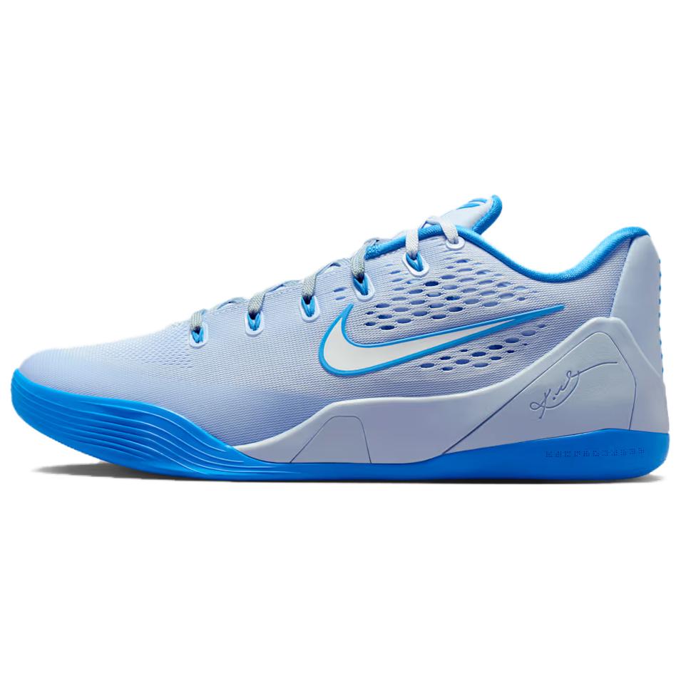 

Nike Kobe 9 Breathable Rebound Grip Low top Basketball Shoes Unisex Blue IH1401-402 44