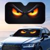 Angry Eyes Sun Visor Foldable Universal Car Windshield Sun Shade UV Protection Heat Insulation Foldable Cover
