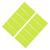 10pcs Reflective Wheel   Stripe Decal Waterproof Adhesive Decals   Night Reflective   Decoration   Stickers