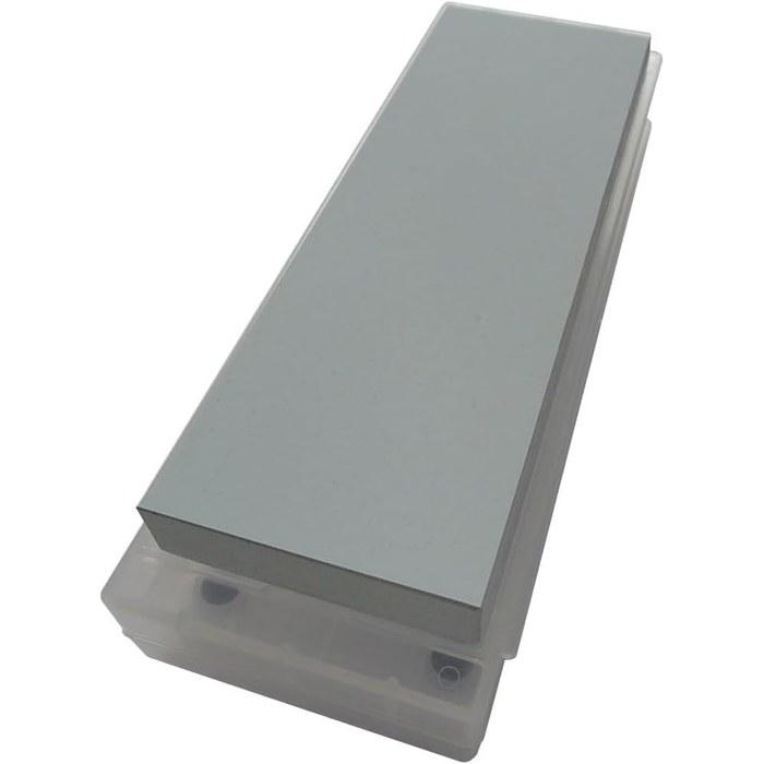 NANIWA Professional Whetstone Goken Kagayaki #5000 with Grinding Stand & Storage Case 210x70x10mm NK-2050 Gray