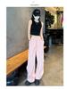 Petite Women's Quick-Dry Parachute Cargo Pants - Loose, Straight-Leg, Spring/Autumn Hiking Casuals