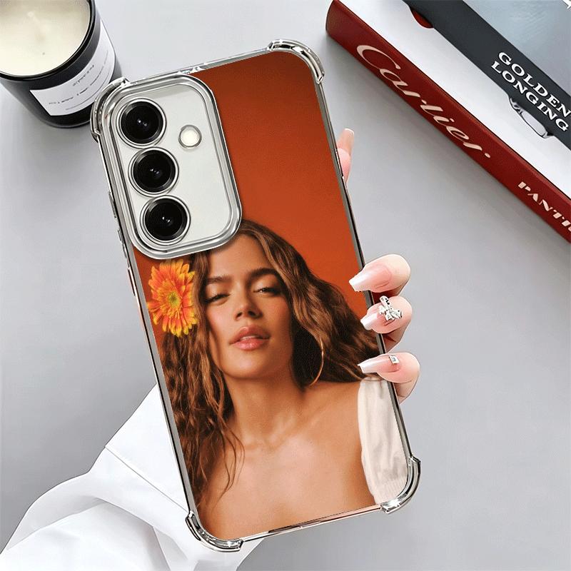 K-Karol G Tropicoqueta Soft Phone Case For Samsung A17 A27 A07 A37 A57 A16 A56 A15 A55 A14 A54 A13 A53 A26 A36 A25 A35 A24 A34 A