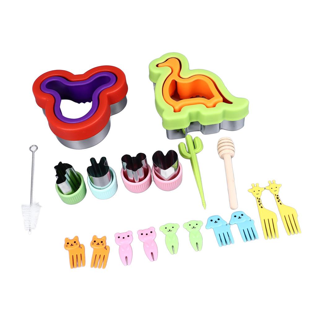 Sandwich Cutter and Sealer Set Bread Sandwich Pancake Maker DIY Cookie Cutter for Kids Boys Girls