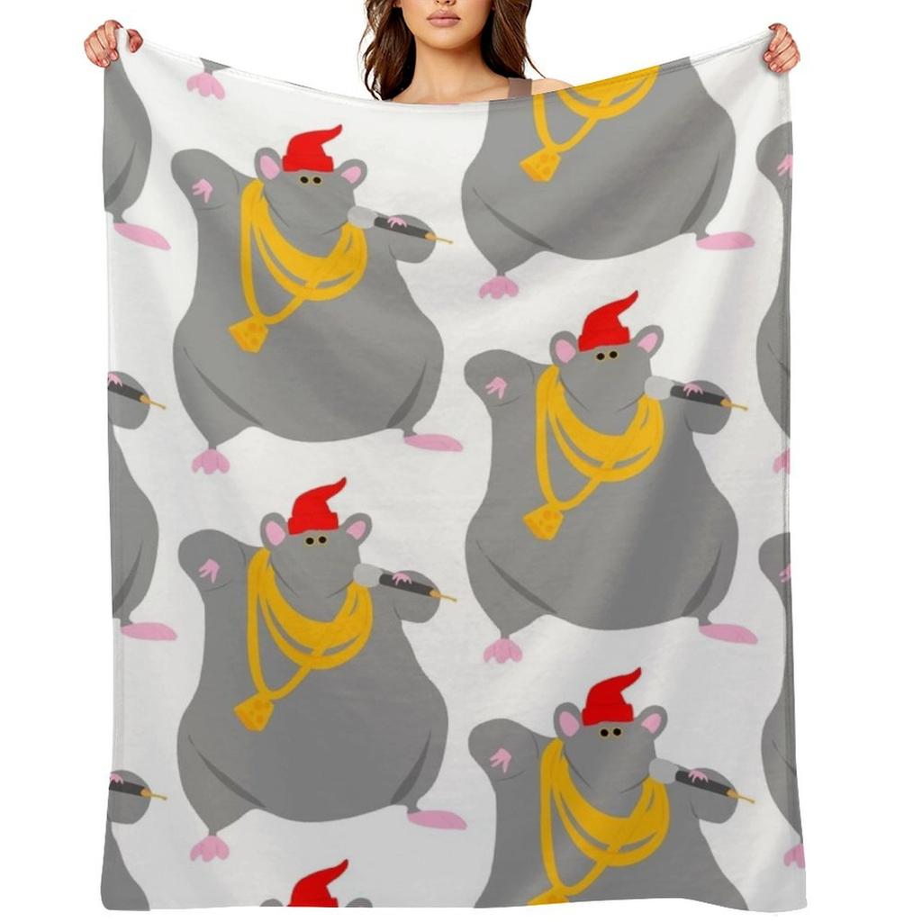 Biggie Cheese Throw Blanket Single Beautifuls Heavy Sofa Throw Blankets
