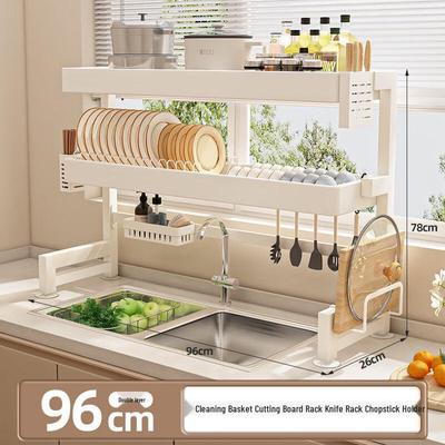 Escurridor de platos para fregadero de cocina
