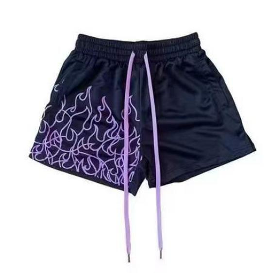

Чоловічі американські модні вуличні баскетбольні шорти - Швидкосохнучі, дихаючі, вільний крій, повсякденні літні штани для бігу XL