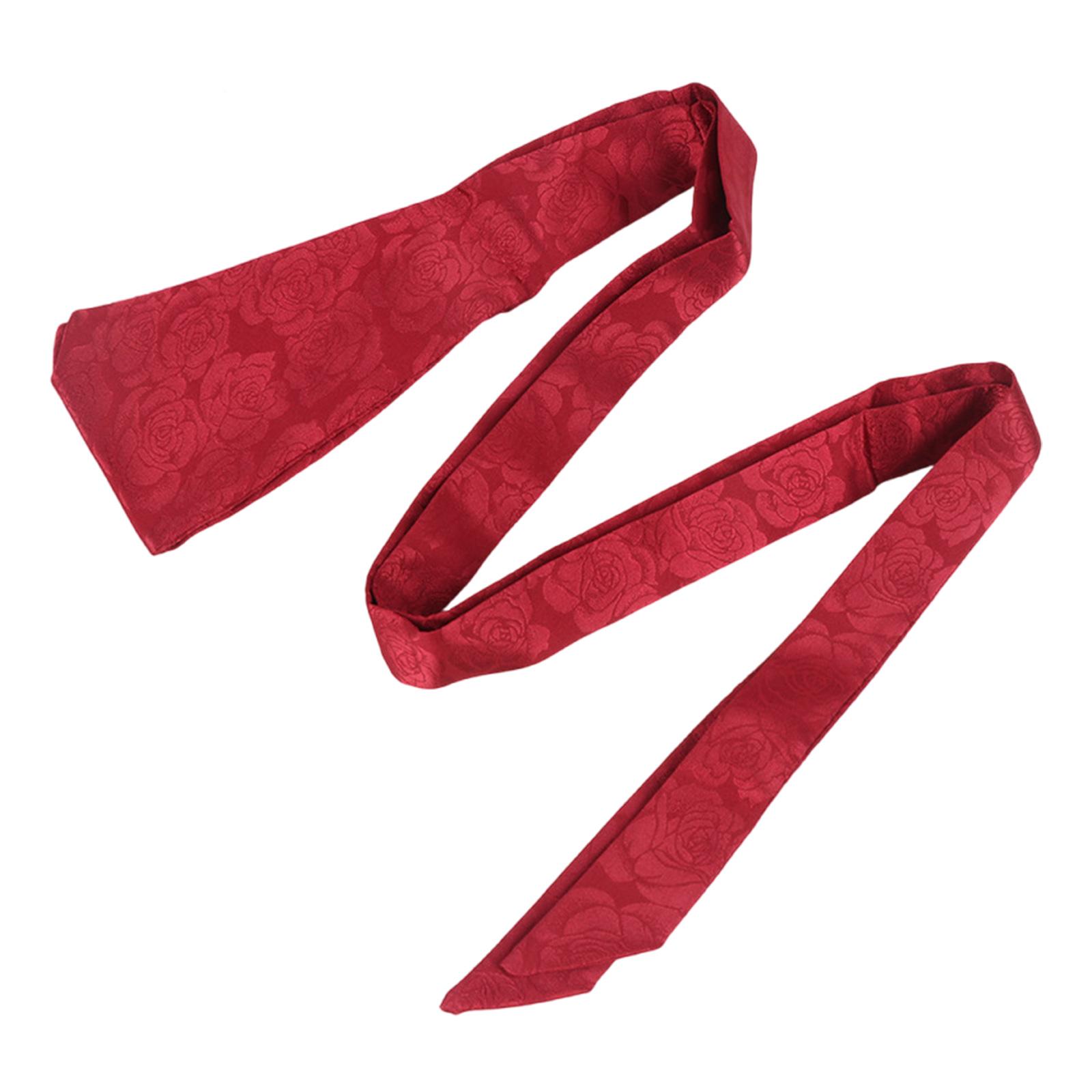 

Китайский Мамяньцюнь Древняя одежда Пояс с вышивкой Широкий пояс-лента с цветочным узором для Мамяньцюнь красный