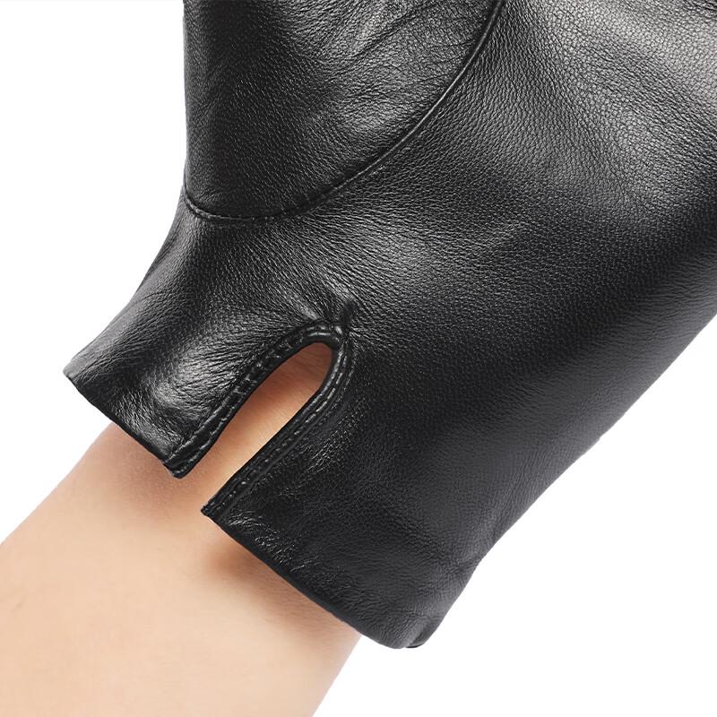 Hengyuanxiang Adult Genuine Leather Winter Gloves