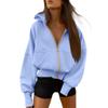 Women's Stylish Lightweight Long-sleeved Outerwear With Pockets, Preppy Casual Cardigan