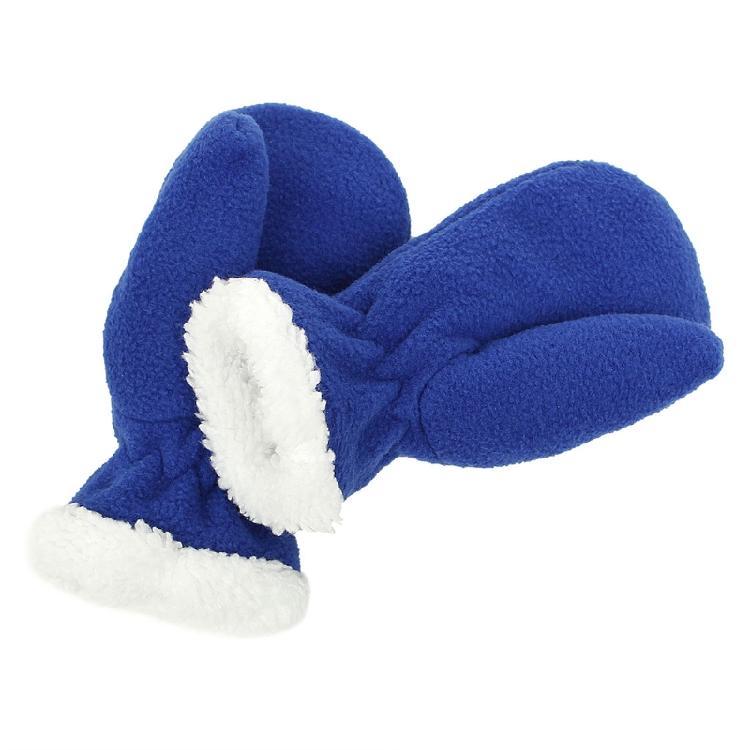 Girls Winter Gloves Soft Full Mittens Solid Color Thicken Outdoor Sports Mittens